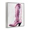 Stupell Industries Cowgirl Cinderella's Boot Framed Giclee, design by Sasha